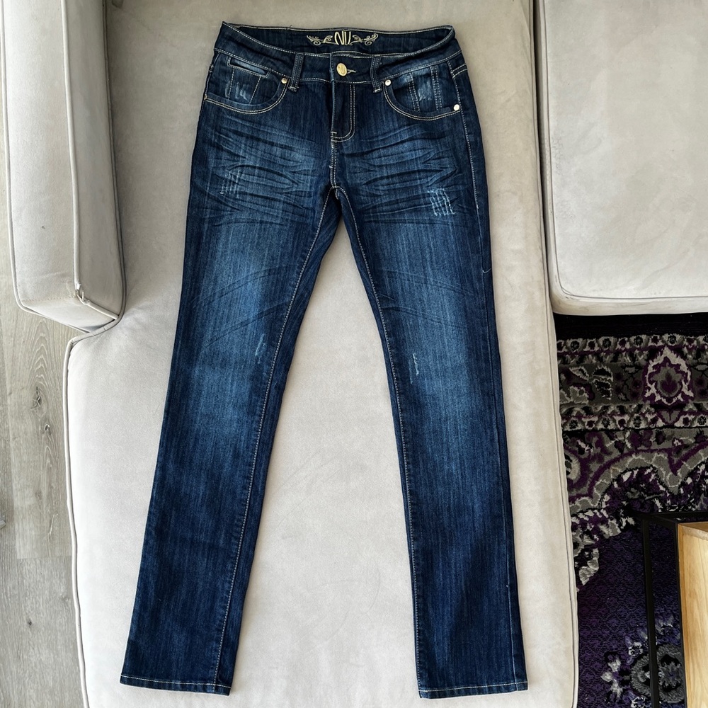 MUST GO: EUC NV Blue Jeans - Like New